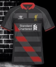 Maillot Warrior Football Liverpool FC Third Rétro GERRARD