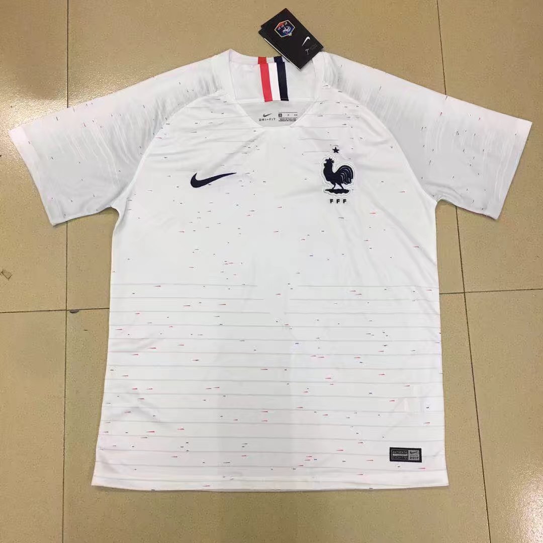 France 2018 le maillot blanc exterieur coupe du monde 2018