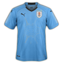 Uruguay 2018 maillot de foot coupe du monde 2018