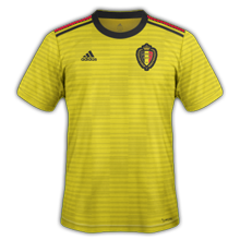 Belgique 2018 maillot exterieur coupe du monde 2018