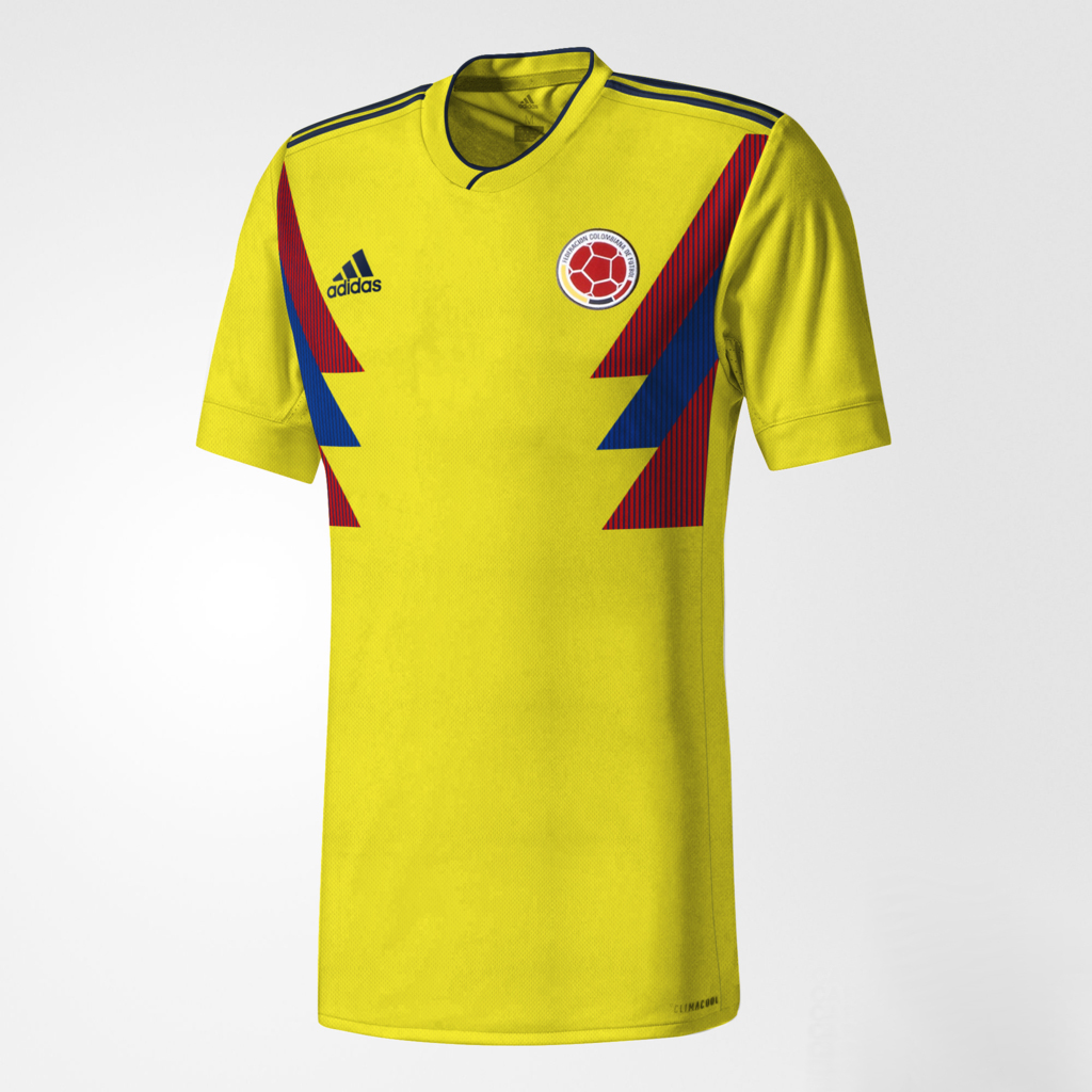 Colombie 2018 maillot domicile coupe du monde 2018 - Maillots Foot Actu