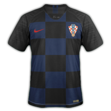 Croatie 2018 maillot exterieur coupe du monde 2018