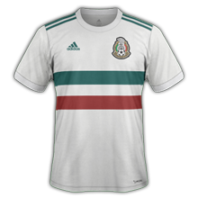 Mexique 2018 maillot exterieur coupe du monde 2018