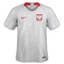 Pologne 2018 maillot domicile coupe du monde 2018