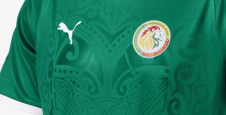 maillot senegal puma coupe du monde 2018