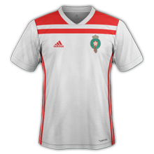 Maroc 2018 maillot exterieur coupe du monde 2018