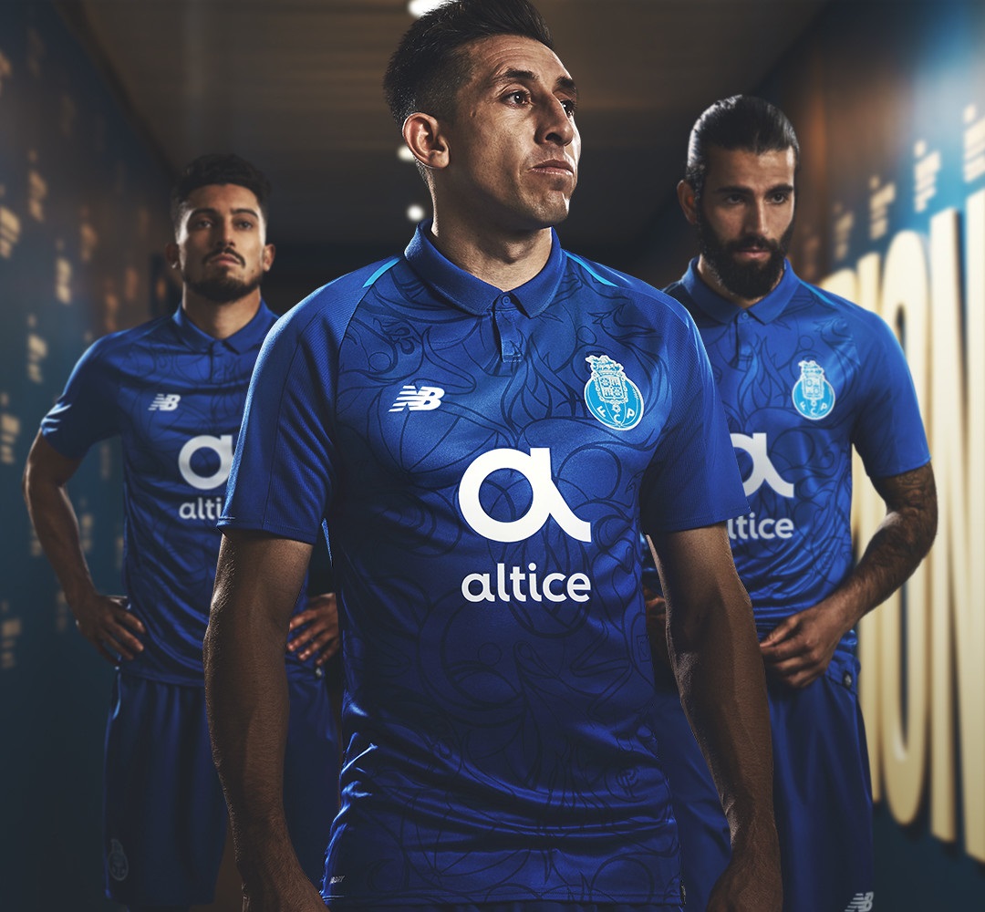 Nouveaux maillots de football du FC Porto 2019