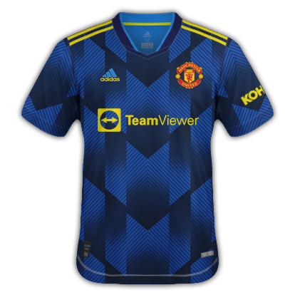 Manchester united 3ème maillot third 2022