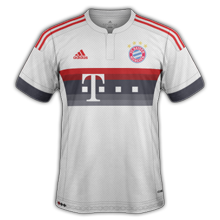 Bayern munich maillot extérieur 2016