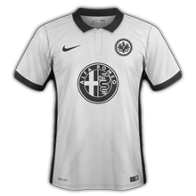 Eintracht maillot extérieur 2016