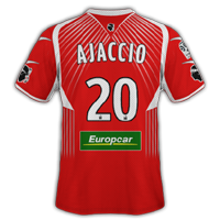 Maillot de foot 2011-2012 de ajaccio 7