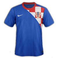 Maillot de foot 2011-2012 de croatie exterieur