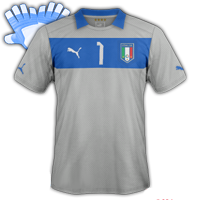Maillot de foot 2011-2012 de italie gardien