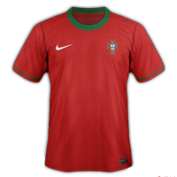 Maillot de foot 2011-2012 de portugal domicile