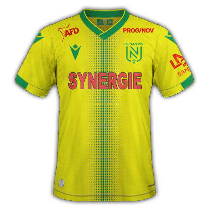 Nantes maillot domicile 2021-2022