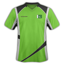 Maillot de foot 2011-2012 de pakistan domicile