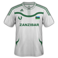 Maillot De Foot Rare – Équipe Nationale De ZANZIBAR – Taille S – Bleu