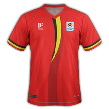 Maillot de foot 2011-2012 de ouganda domicile