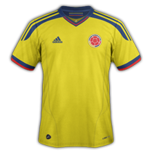 Maillot de foot 2011-2012 de colombie domicile
