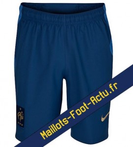 short equipe de france domicile bleu euro 2012 2023 nike