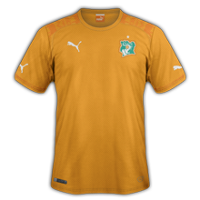 Cote d'Ivoire 2014 maillot domicile CAN 2015