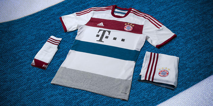 Bayern Munich 2015 maillot exterieur tenue