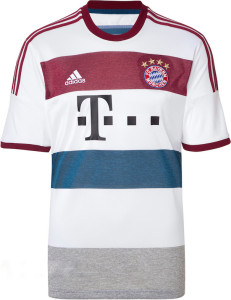 Bayern Munich 2015 maillot exterieur tenue