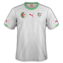 maillot foot domicile Algérie 2014 coupe du monde
