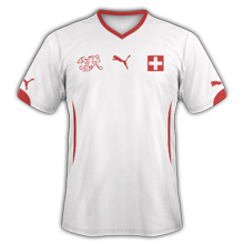 Suisse maillot extérieur 2014 coupe du monde