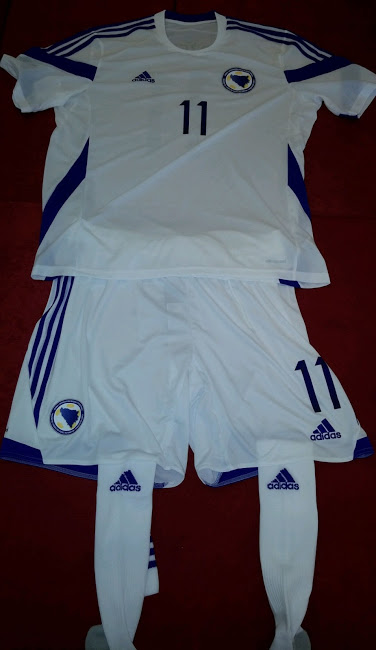 Bosnie herzégovine maillot extérieur 2014 coupe du monde