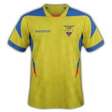 Equateur maillot foot domicile coupe du monde 2014