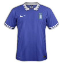 Grèce maillot extérieur coupe du monde 2014