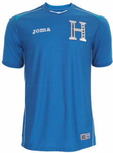 Honduras 2014 maillot foot extérieur