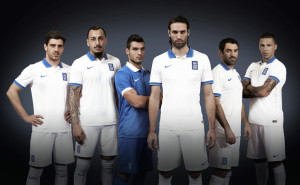 maillots de foot Grèce coupe du monde 2014 officiel