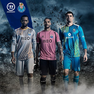 Porto 2015 troisieme maillot third rose