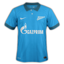 Zenit 2015 maillot foot domicile