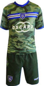 SC Bastia troisieme maillot third foot
