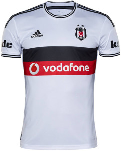 Besiktas 2015 maillot de foot domicile