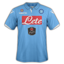 Naples 2015 maillot domicile foot