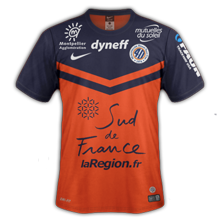 montpellier 2015 maillot domicile foot