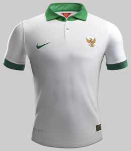 Indonésie 2015 maillot foot domicile 2014 2015 2016