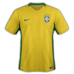 Bresil 2015 maillot domicile Copa America