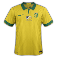 Afrique du sud maillot domicile CAN 2015