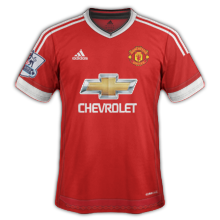 Manchester United 2016 maillot domicile 15-16