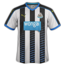 Newcastle 2016 maillot domicile football 2015 2016