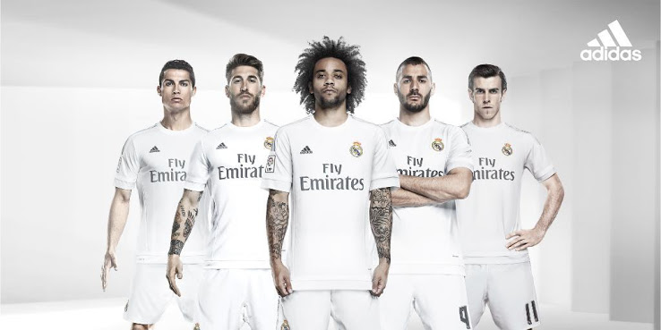 Real Madrid 2016 les maillots de football 15/16