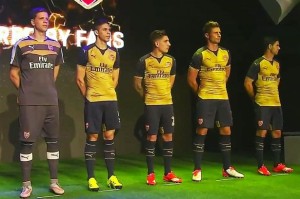 Arsenal 2016 away kit 15-16