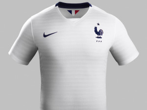 maillot blanc exterieur foot France 2015 