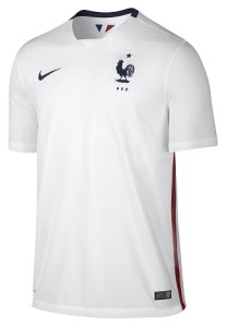 France 2015 maillot blanc exterieur football