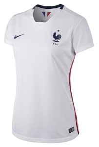 France 2015 maillot femme exterieur blanc